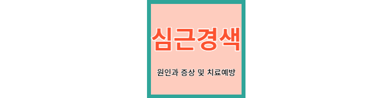  심근경색 원인과 증상 및 치료 예방