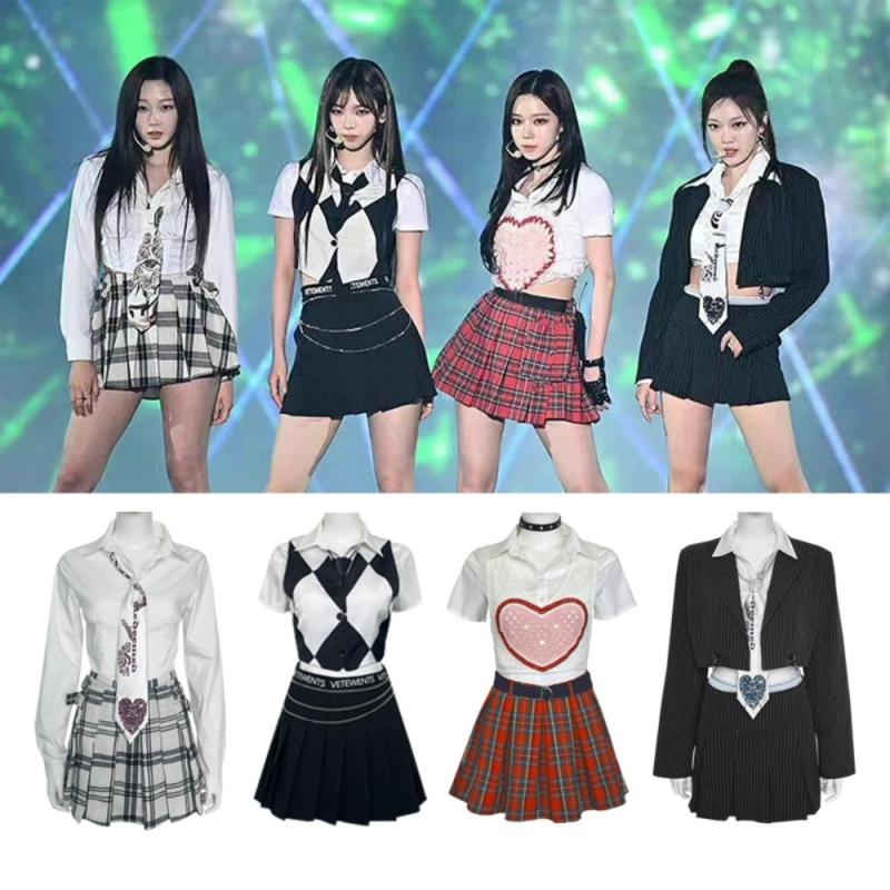촬영 공연 에스파 아이돌 페스티벌 무대의상