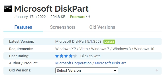 Microsoft-DiskPart