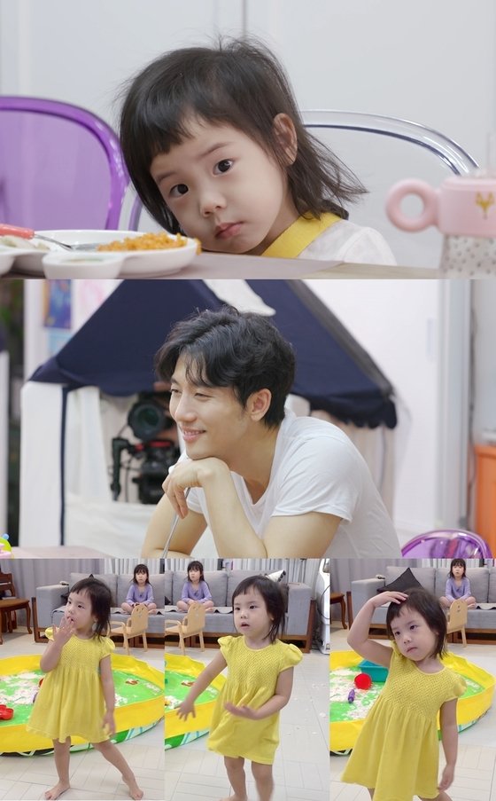  '편스토랑' 기태영유진 딸 로린, 母 닮은 요정 외모