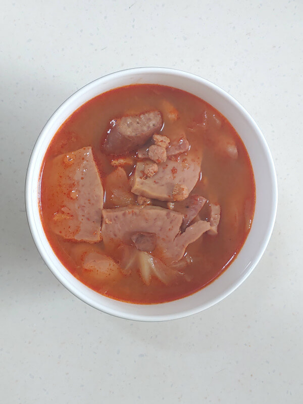 조리 후 부대찌게 사진 2