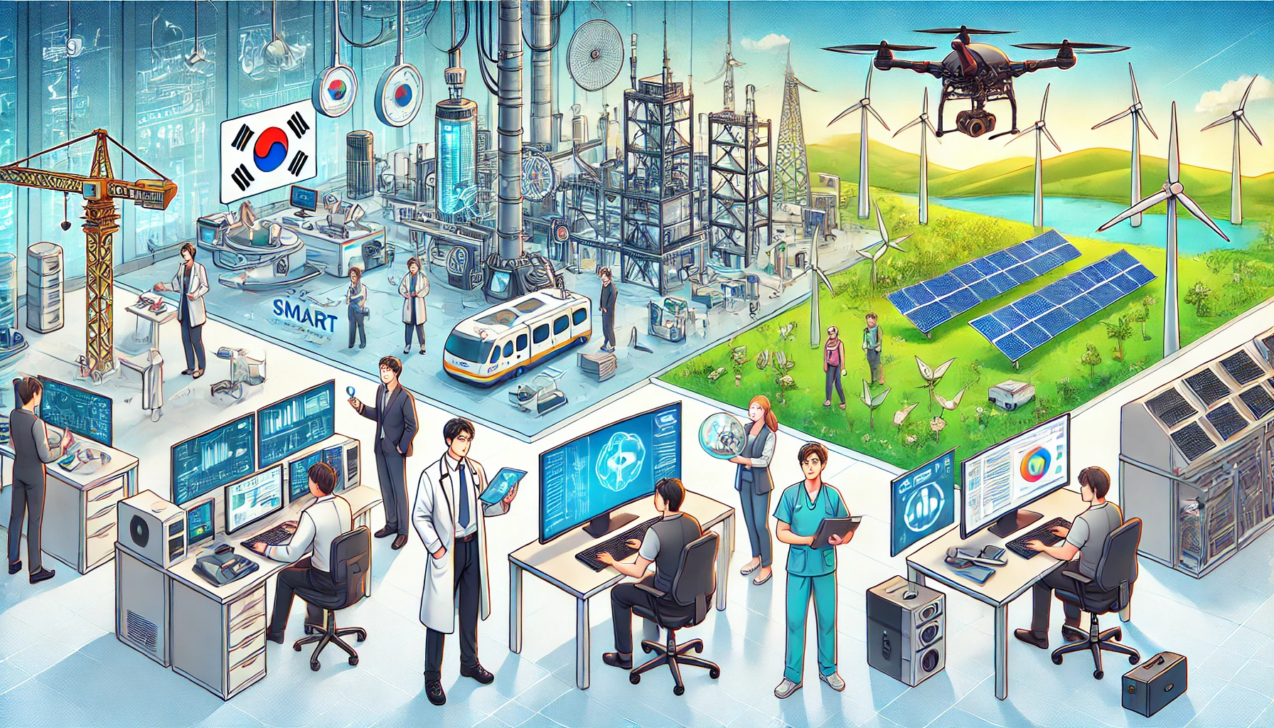 4차 산업혁명 시대의 유망 직업-스마트 헬스케어 전문가,3D 프린팅 전문가,드론 전문가,소프트웨어 개발자,신재생에너지 전문가