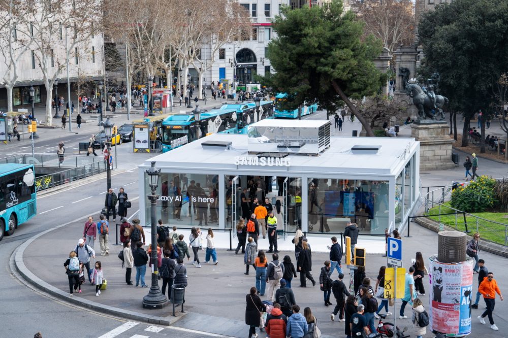  삼성전자, MWC24 앞두고 스페인 바르셀로나에서 ‘갤럭시 익스피리언스 스페이스’ 오픈