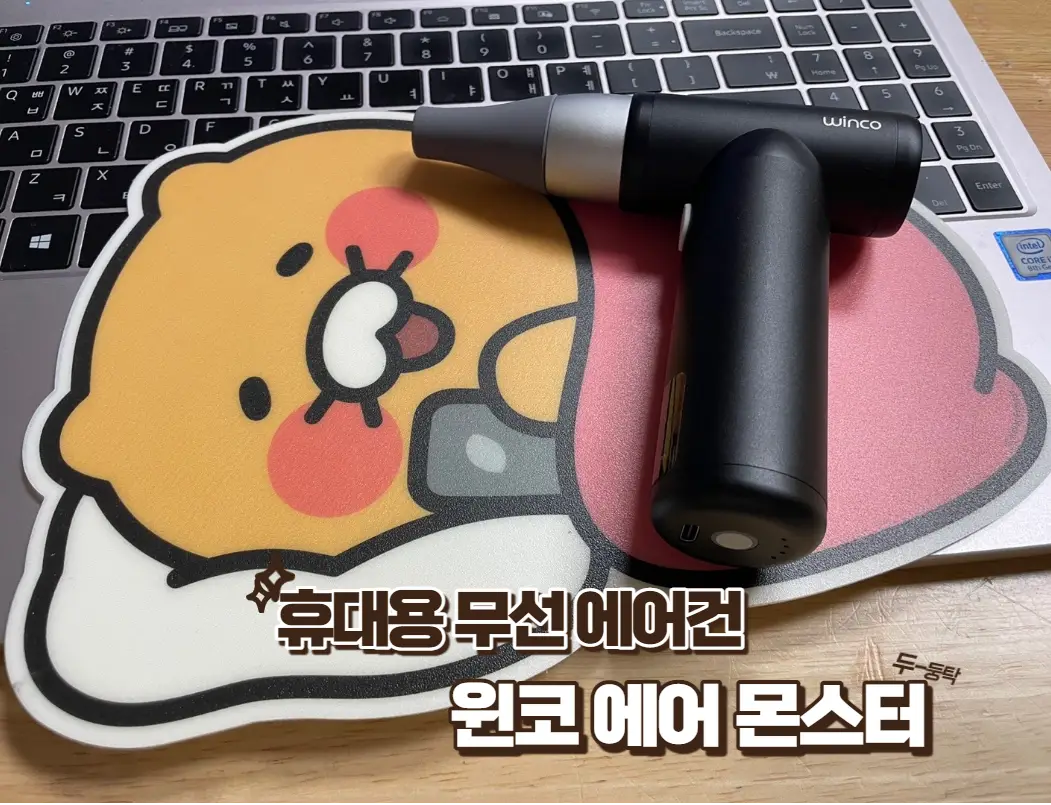  휴대용 무선 에어건 윈코 에어 몬스터 추천