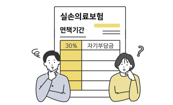 실손보험-자기부담금-실비-면책기간