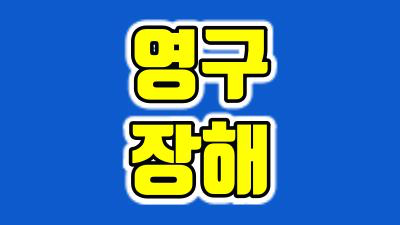 보험사 영구 장해와 한시장해의 차이점