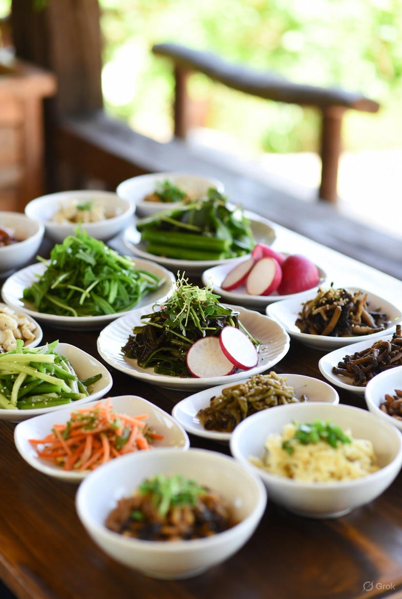 채식코스(채식메뉴)