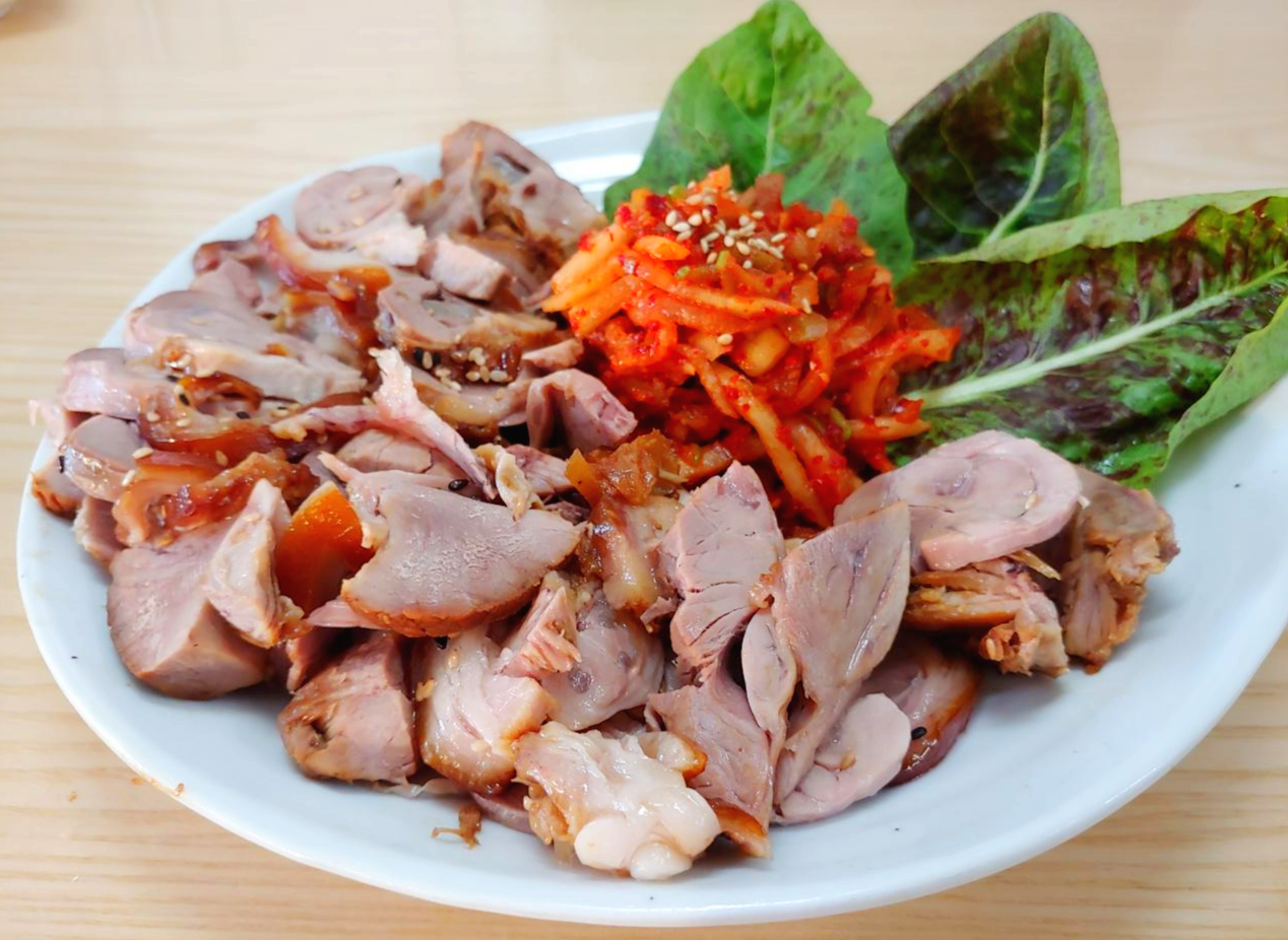  수육보쌈  무생채(무김치) 만들기