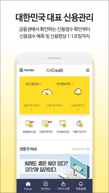 통신등급 조회, 올크레딧 신용안심365, 은행, 대출, 신용점수조회, 신용올리기 2.0
