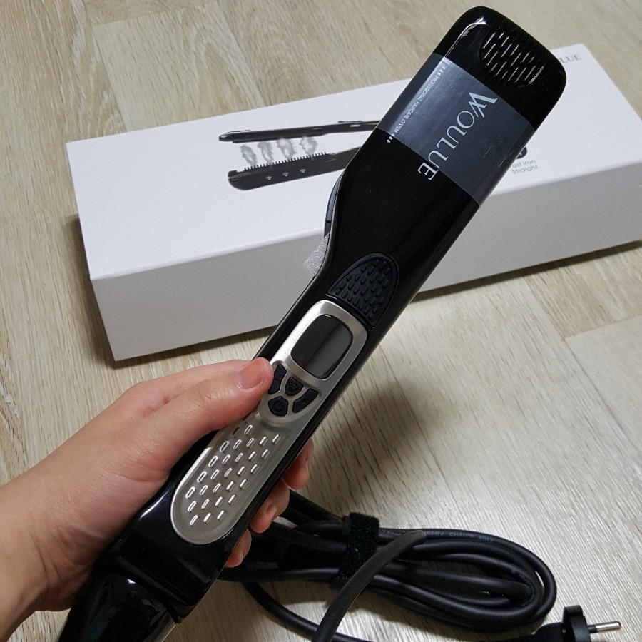  아이뷰티랩 블루 스팀 고데기 후기  직접 구매 / 송대장