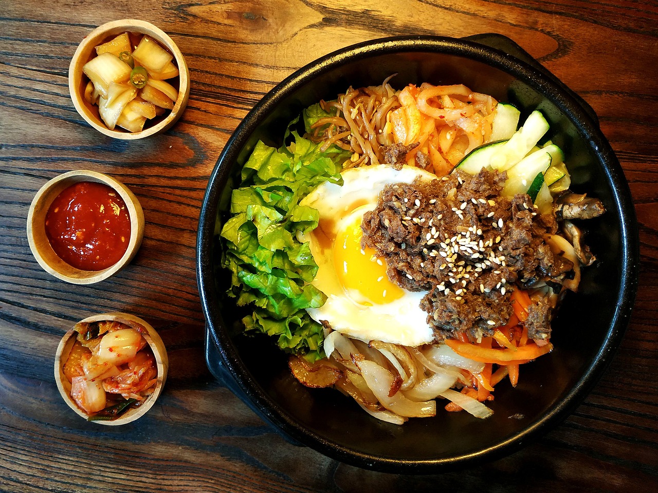 글로벌에서 사랑받는 한식(비빔밥)사진