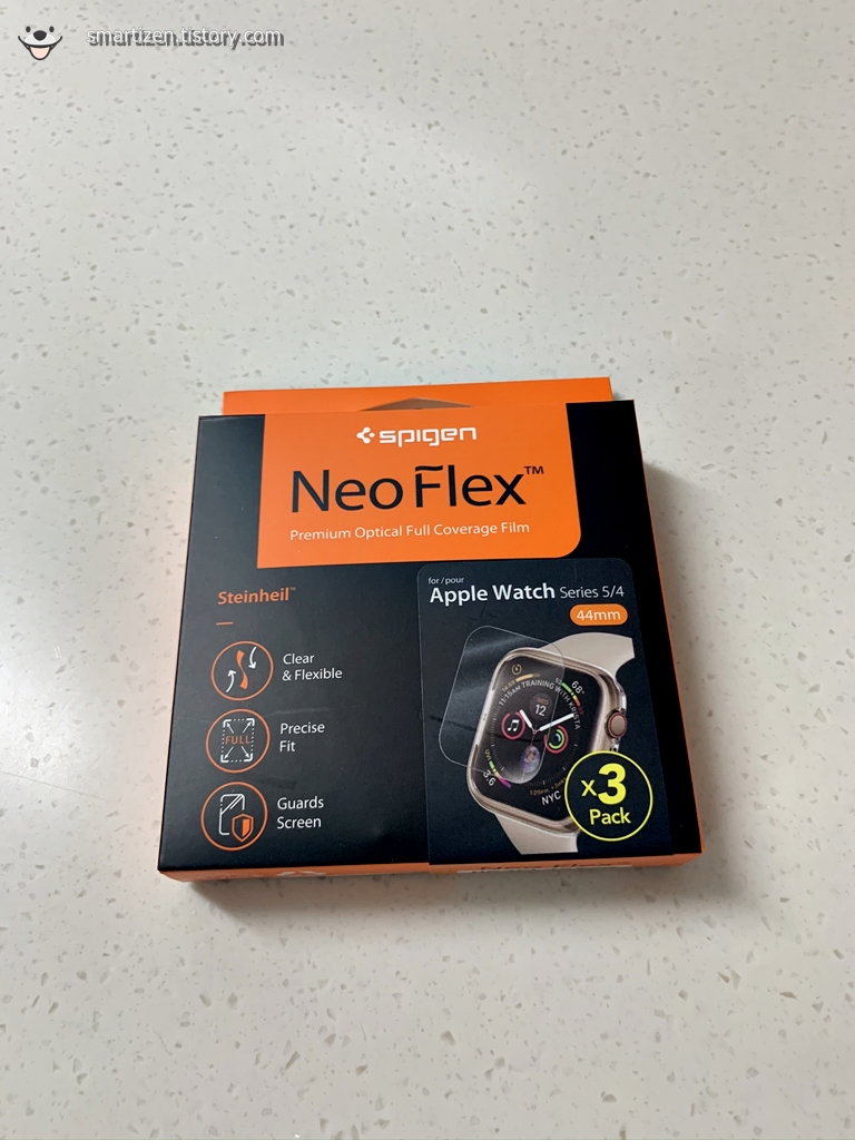  [Spigen Neo Flex]애플워치 5 보호필름 3주 사용기 장단점