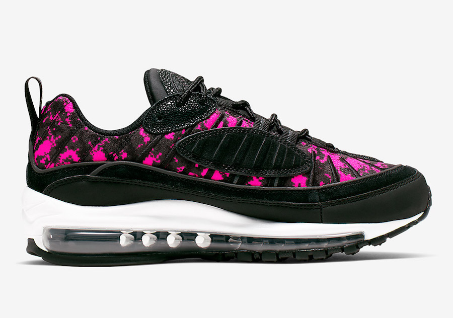 Air max 98 black pink Clearance