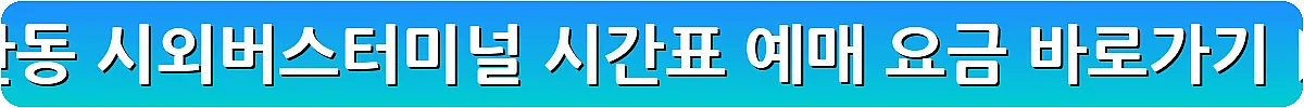 안동 시외버스터미널 시간표 예매 요금_16