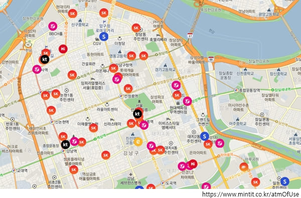 부산 중구 민팃 중고폰 atm 위치 시세 조회 28곳
