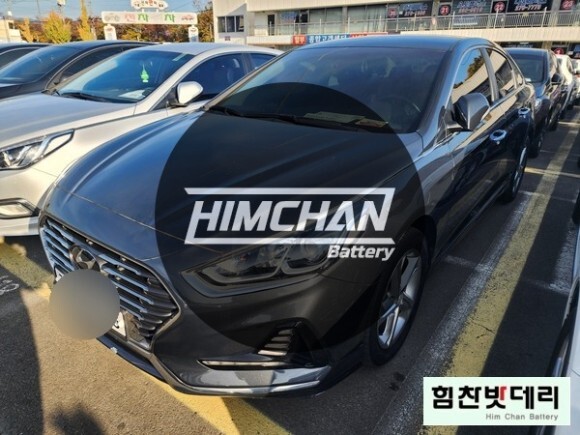  창원 팔용동 자동차 출장 배터리 전문점 힘찬배터리 쏘나타 뉴라이즈 LPG 배터리 교환 창원 마산 진해 밧데리