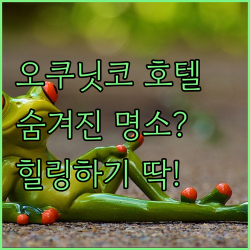 오쿠닛코 카메노이 호텔, 숨겨진 힐링