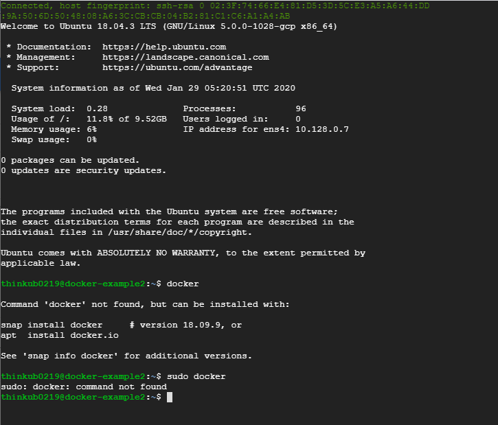 Docker 2 docker install