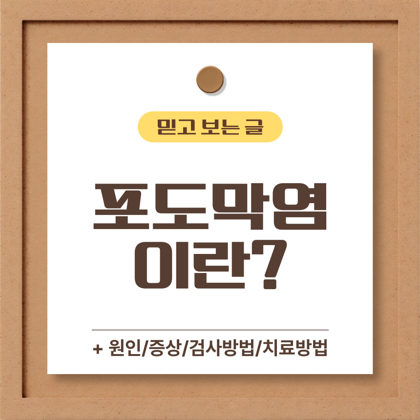  포도막염 이란?