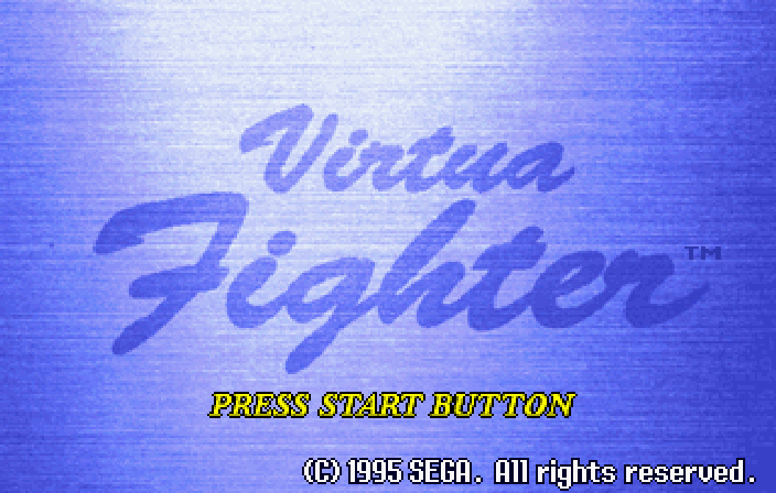  버추어 파이터 Virtua Fighter USA (세가 새턴 - SS)