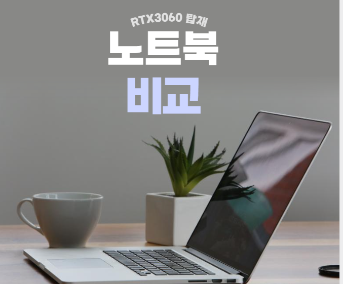  RTX3060 탑재 게이밍 노트북 4가지 비교