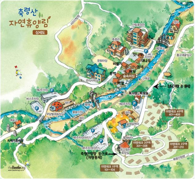 축령산-자연휴양림