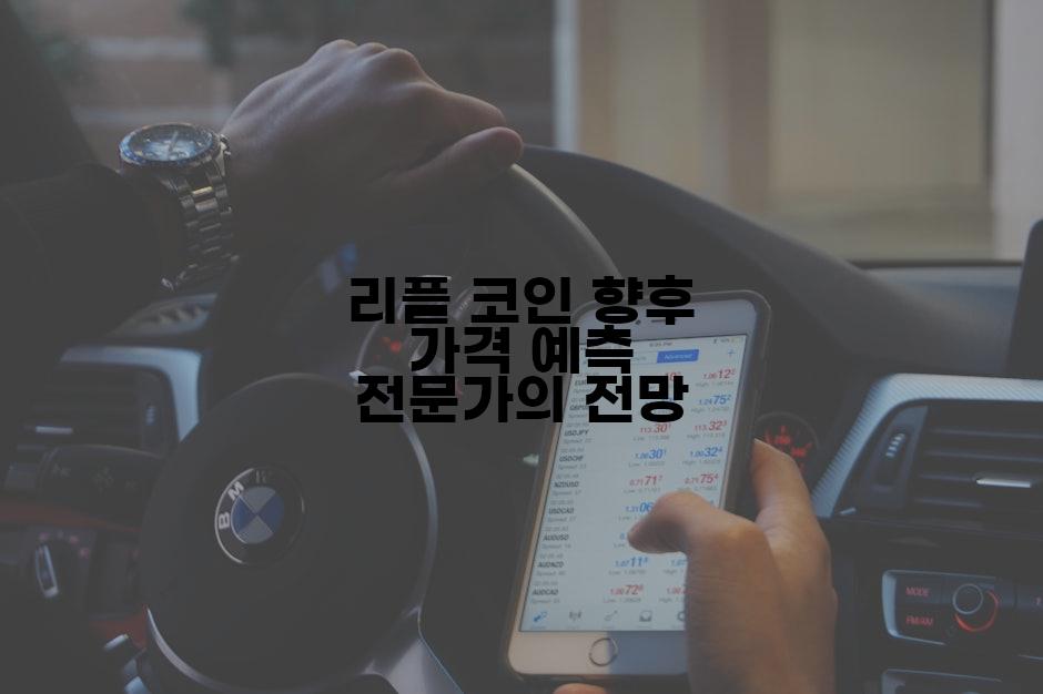 리플 코인 향후 가격 예측 전문가의 전망