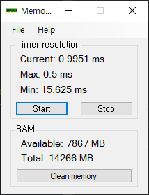  Memory Cleaner v1.6.7