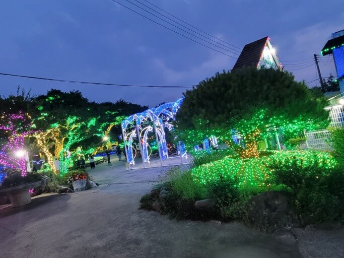 안산별빛마을 포토랜드 불빛축제