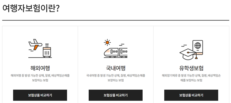 여행자보험-보험다모아-해외여행-국내여행-유학생보험-안내