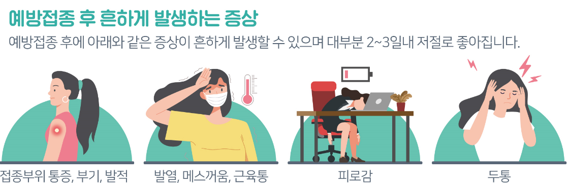 백신 접종 후 주의사항