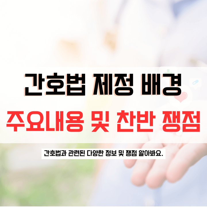 새롭게-제정된-간호법-소개-목차