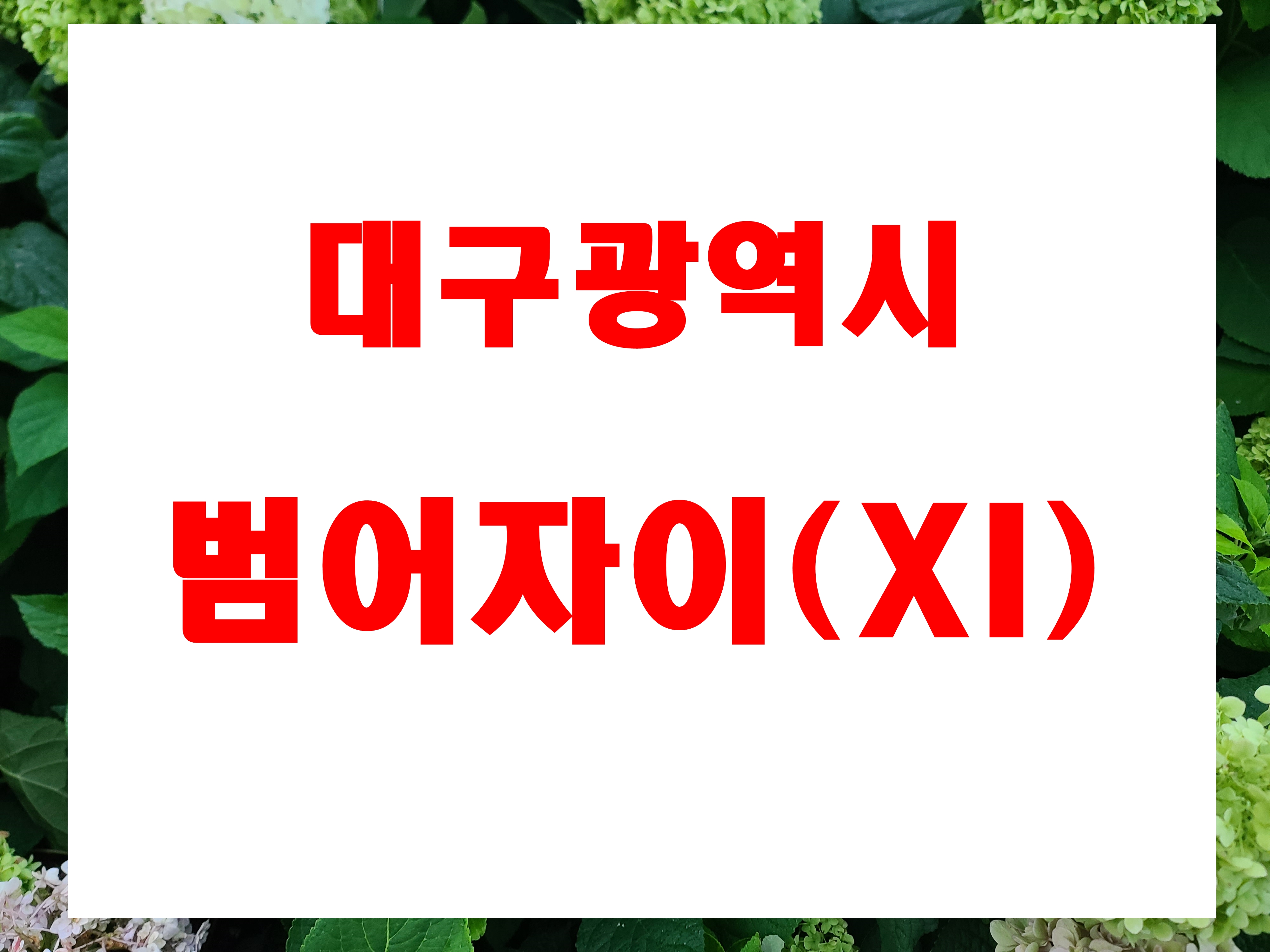  대구 범어자이 분양 수성구 미분양 아파트 타입별 분양가격 정보