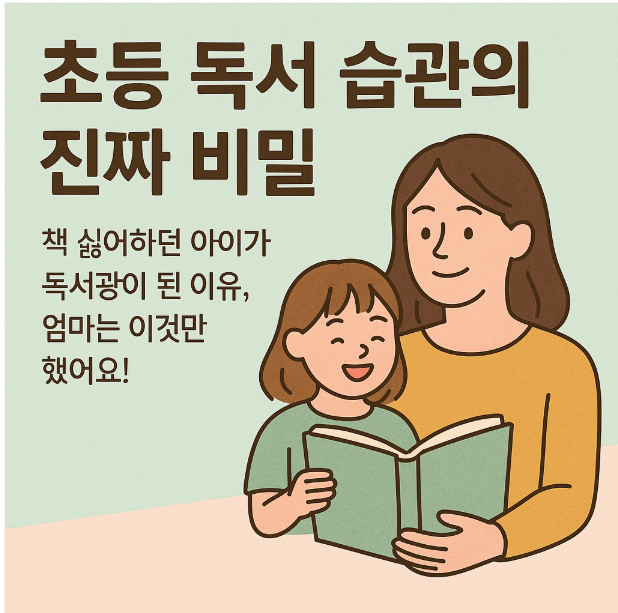 초등 독서 습관의 진짜 비밀