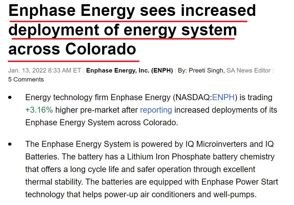 엔페이즈 에너지 최신 뉴스
