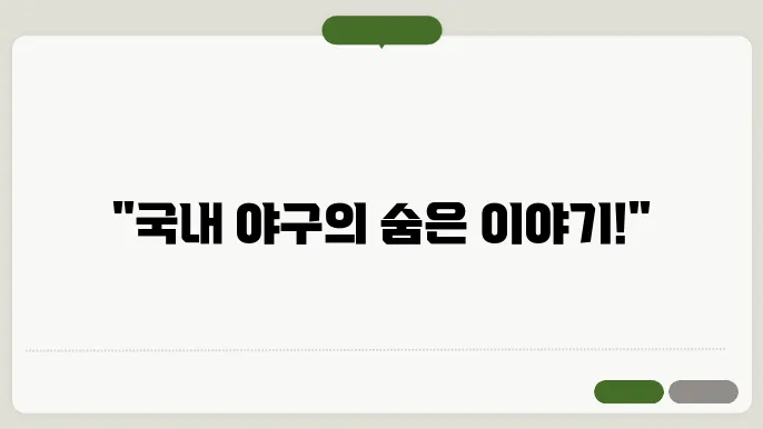 국내야구갤러리