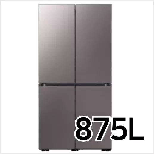 삼성 비스포크 4도어 냉장고 875L RF85C90F1W6