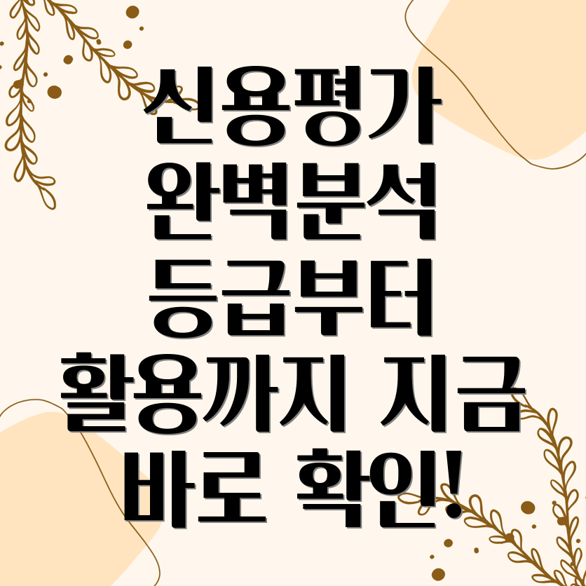 기업신용평가서