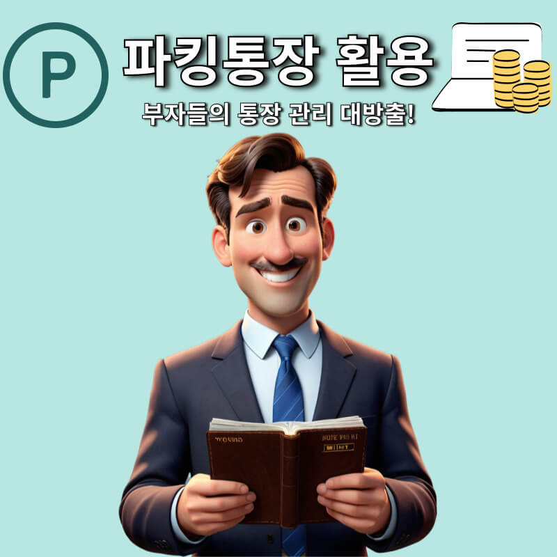 파킹통장 활용, 부자들의 통장 관리 대방출!
