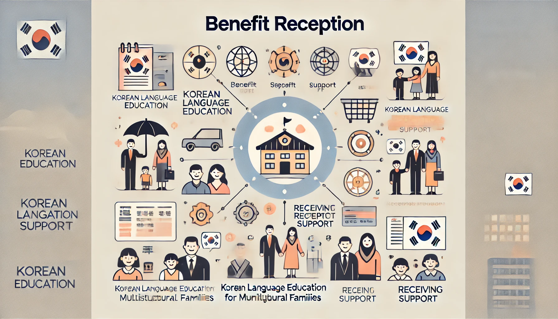다문화 가정 한국어 교육 지원 신청 절차