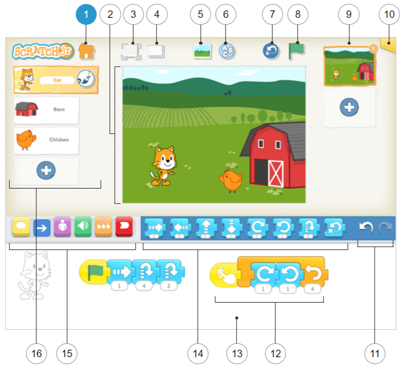  만4세 아이들도 스크래치 주니어 Scratch Jr 로 코딩 시작할수 있습니다.