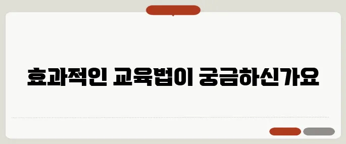 코히 의무교육 효과 바로 적용 가능한 정보