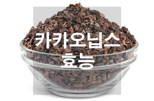  카카오닙스 효능