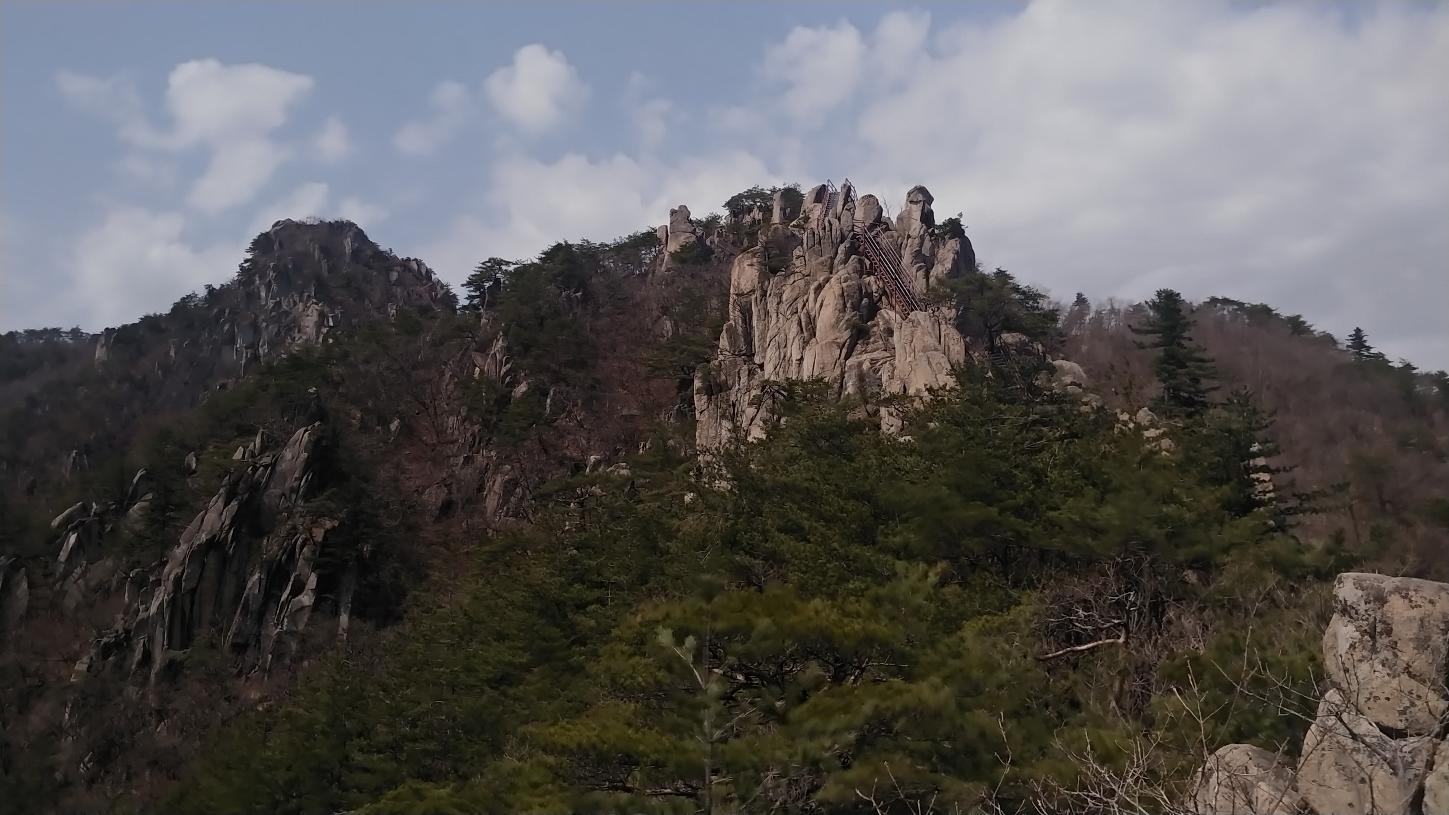 남산제일봉 암릉산행