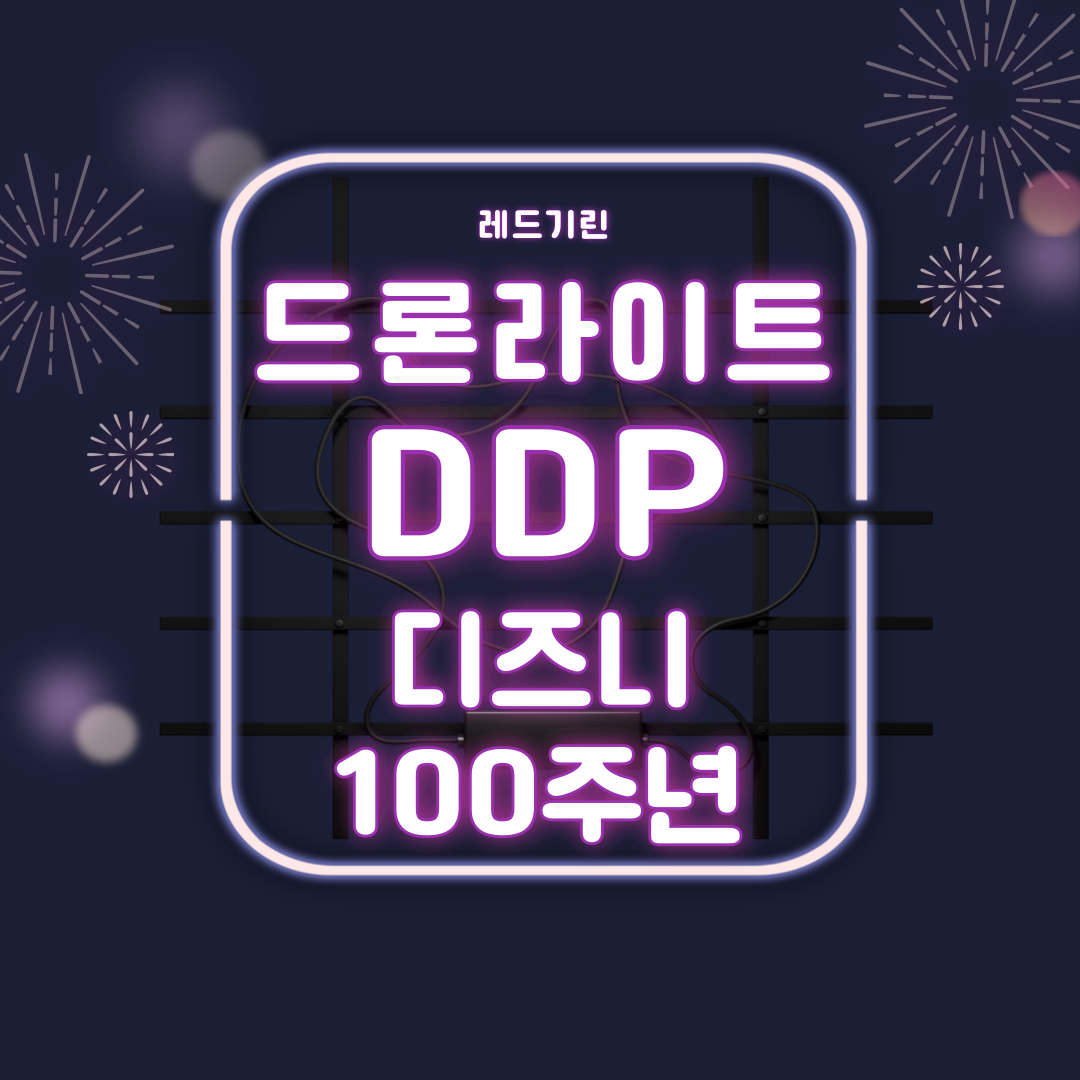 드론 DDP 디즈니