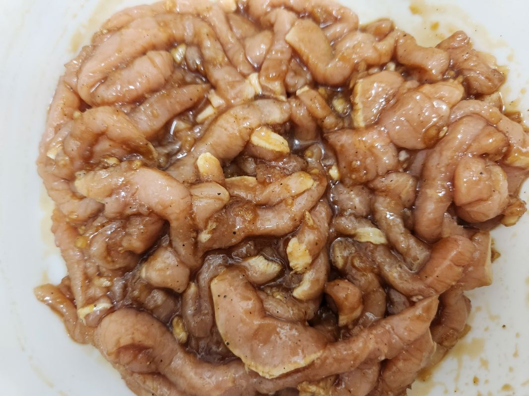 고기 밑간하기