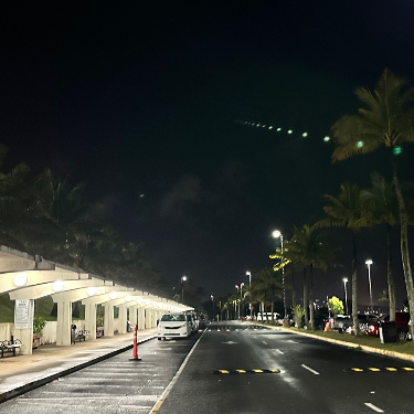 괌 새벽도착 호텔 택시