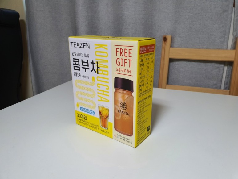 코스트코티젠 콤부차 레몬 알아보기 : 유산균이 살아있는 콤부차 7