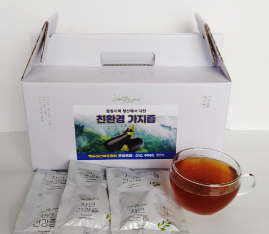 가지 효능 - 가지 즙