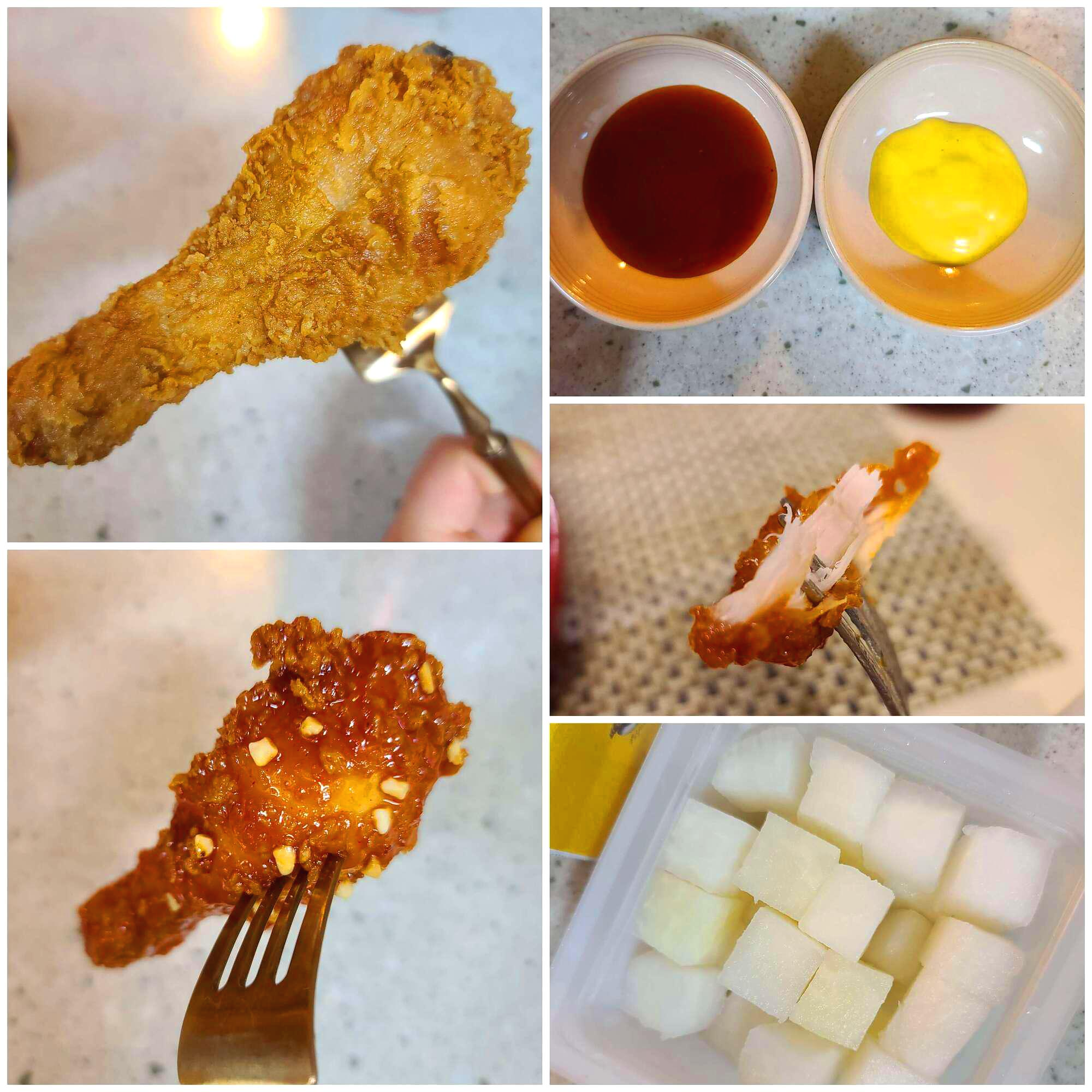 황금올리브반반 맛보기